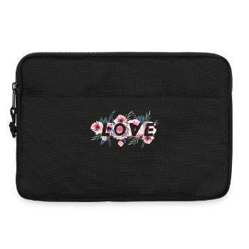 LOVE - Laptoptasche 13" - Schwarz - Vorne