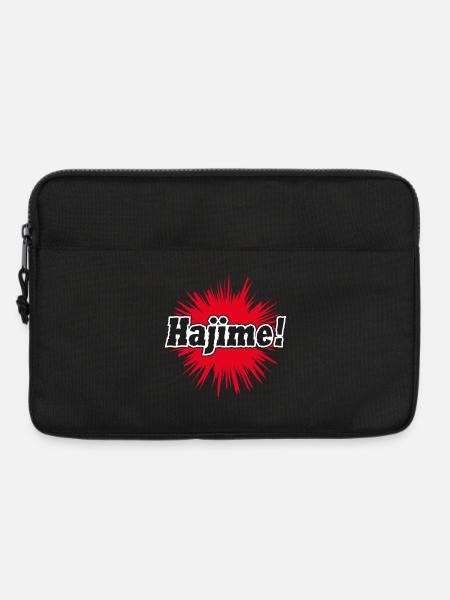 Hajime_Kampfsport - Laptoptasche 13" - Schwarz