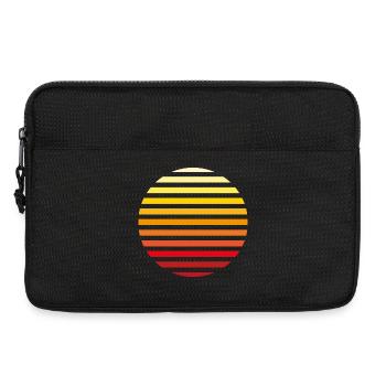 6061912 127615935 lever du soleil - Sacoche pour ordinateur portable 13 pouces - noir - Devant