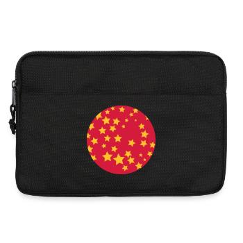 étoilé - Sacoche pour ordinateur portable 13 pouces - noir - Devant