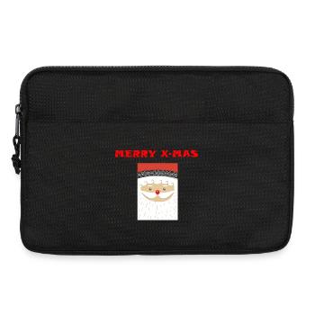 Merry X mas avec Nicholas - Sacoche pour ordinateur portable 13 pouces - noir - Devant