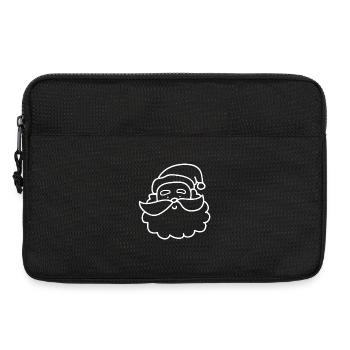 Weihnachtsmann - Santa Claus - Laptoptasche 13" - Schwarz - Vorne
