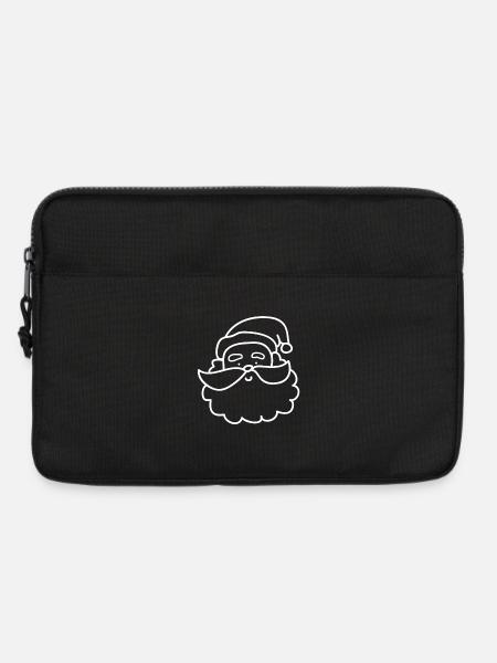 Weihnachtsmann - Santa Claus - Laptoptasche 13" - Schwarz