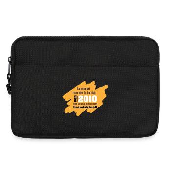 Da entdeckt man eine To-Do-Liste von 2010 und .... - Laptoptasche 13" - Schwarz - Vorne
