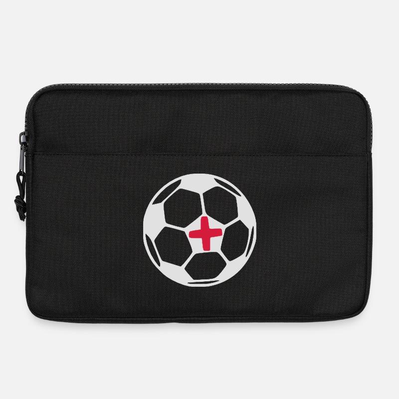 (Einfach) BALL (mitStGeorgeCross) - Laptoptasche 13" - Schwarz