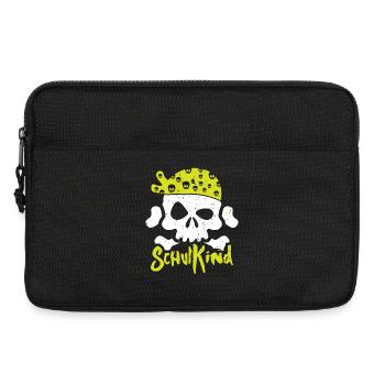 Kita Abgänger Schulkind Einschulung Kindergarten - Laptoptasche 13" - Schwarz - Vorne