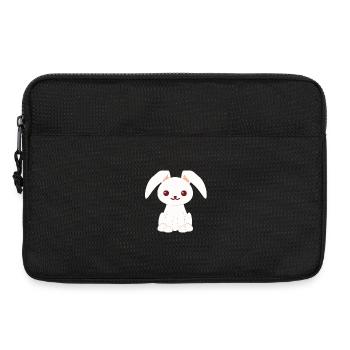 Rabbit Bunny Rabbit Bunny Rabbit - Laptop bag 13" - black - Front