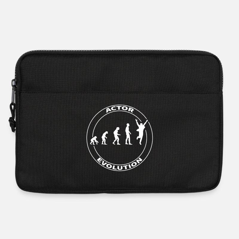 Evolution Schauspieler Darsteller Hollywood witzig - Laptoptasche 13" - Schwarz