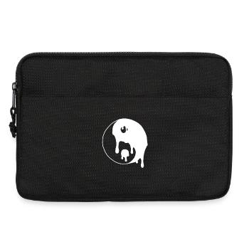 Yin Yang - Laptop bag 13" - black - Front