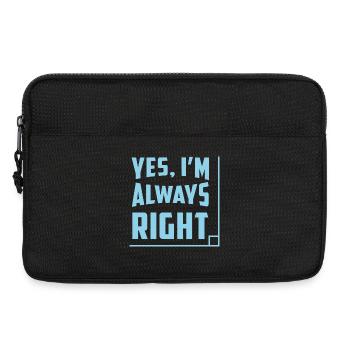 funny math teacher - Laptoptasche 13" - Schwarz - Vorne
