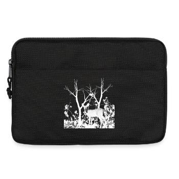 Biche Gracieuse Forêt Sauvage - Sacoche pour ordinateur portable 13 pouces - noir - Devant
