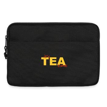 tea time - Laptop bag 13" - black - Front