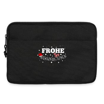 Merry Christmas - Laptop bag 13" - black - Front