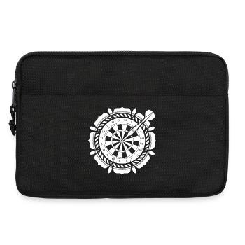 Fléchettes Fléchettes 180 Flèches Flèches Sports Gambling Vate - Sacoche pour ordinateur portable 13 pouces - noir - Devant
