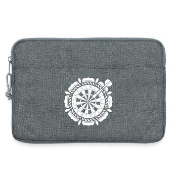 Fléchettes Fléchettes 180 Flèches Flèches Sports Gambling Vate - Sacoche pour ordinateur portable 13 pouces - gris chiné - Devant