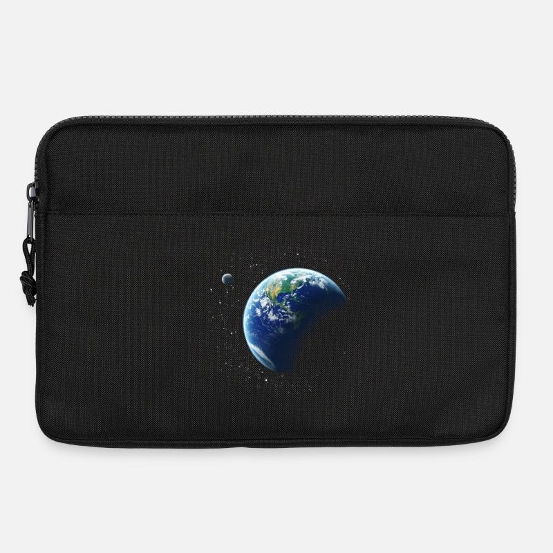 Erde - Laptoptasche 13" - Schwarz