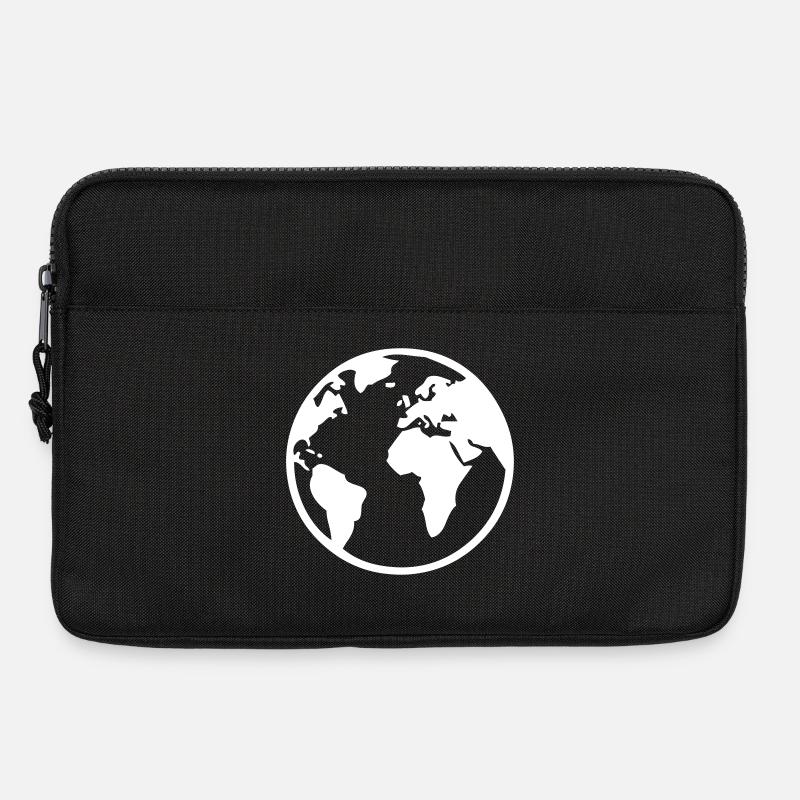 Erde - Laptoptasche 13" - Schwarz