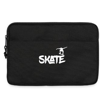 Skater skate - Laptop bag 13" - black - Front