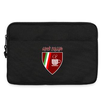 Coffee Italian / Caffè Italiano / Gift - Laptop bag 13" - black - Front