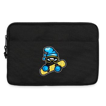 snowboard de sports d'hiver - Sacoche pour ordinateur portable 13 pouces - noir - Devant