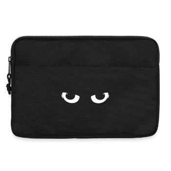 Night Eyes Pair of Eyes Silhouettes - Laptop bag 13" - black - Front