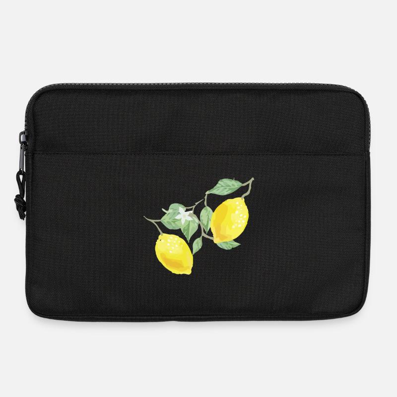 Lemons - Laptop bag 13" - black