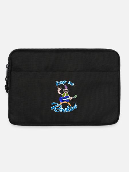 Rock 'n' Roll - Laptoptasche 13" - Schwarz