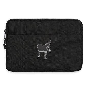 Esel - Laptoptasche 13" - Schwarz - Vorne