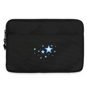 Étoiles dans le bleu - Sacoche pour ordinateur portable 13 pouces - noir - Devant