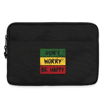 Rastafari Color Block Lucky Sprint - Laptop bag 13" - black - Front