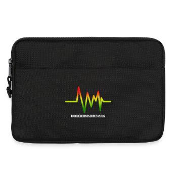 Underground Soundsystem Logo - Laptop bag 13" - black - Front