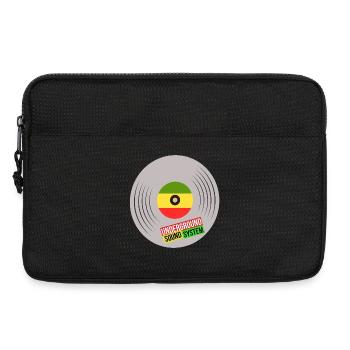Système sonore vinyle souterrain - Sacoche pour ordinateur portable 13 pouces - noir - Devant