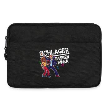 Schlager Party Celebrate Dancing Pop Party Music - Laptop bag 13" - black - Front