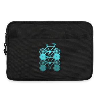Vélo de course vélo de course cycliste vélo France tour - Sacoche pour ordinateur portable 13 pouces - noir - Devant