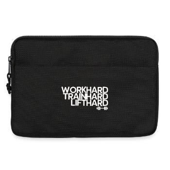 Fitness Zitat - Laptoptasche 13" - Schwarz - Vorne