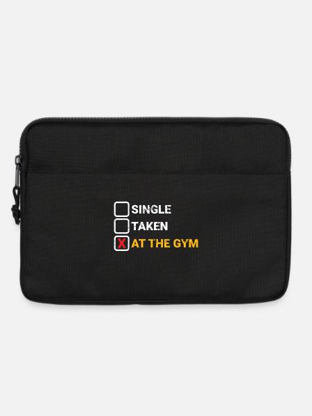 Single Taken Gym - Laptoptasche 13" - Schwarz