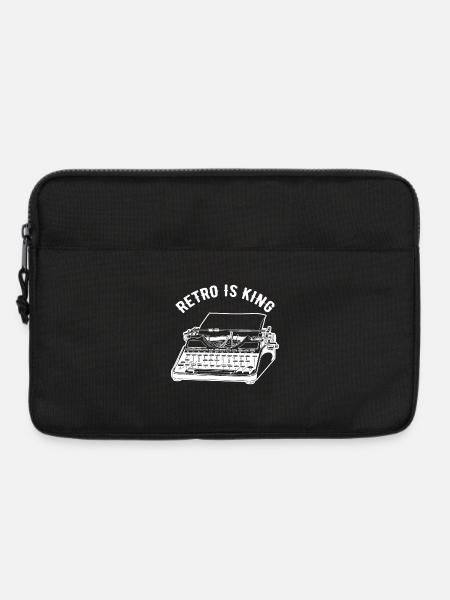 Schreibmaschine - Laptoptasche 13" - Schwarz