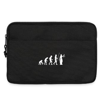 Anwalt Jurist Jura Justitia Evolution - Laptoptasche 13" - Schwarz - Vorne