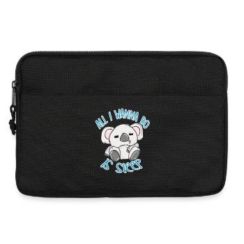 Koala - Laptoptasche 13" - Schwarz - Vorne
