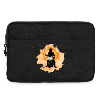 biker - Sacoche pour ordinateur portable 13 pouces - noir - Devant