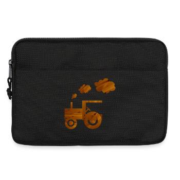 tracteur - Sacoche pour ordinateur portable 13 pouces - noir - Devant