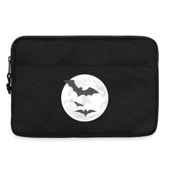 Nachtflug der Fledermäuse - Laptoptasche 13" - Schwarz - Vorne