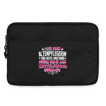 Altenpflegerin - Laptoptasche 13" - Schwarz - Vorne