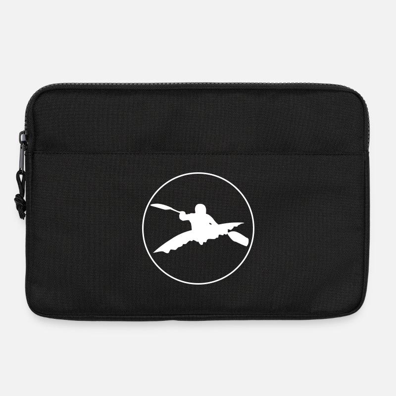Kajak - Paddeln - Laptoptasche 13" - Schwarz