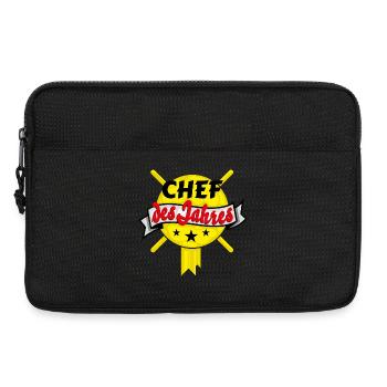 chef des jahres auszeichnung - Laptoptasche 13" - Schwarz - Vorne