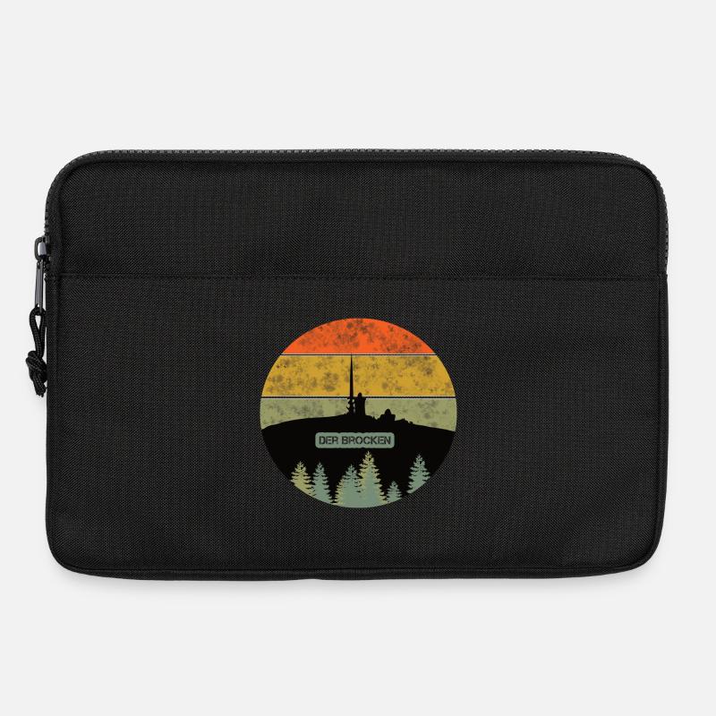 Harz Style - Der Brocken - Laptoptasche 13" - Schwarz