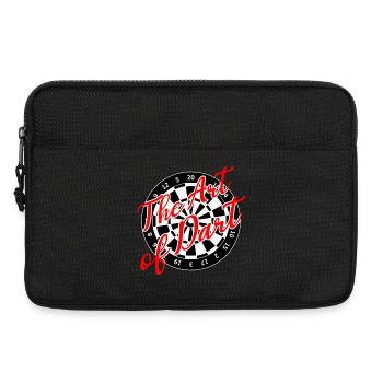 Darts Kunst Dart Dartboard 180 - Laptoptasche 13" - Schwarz - Vorne
