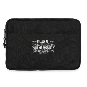 Pfleger - Laptoptasche 13" - Schwarz - Vorne