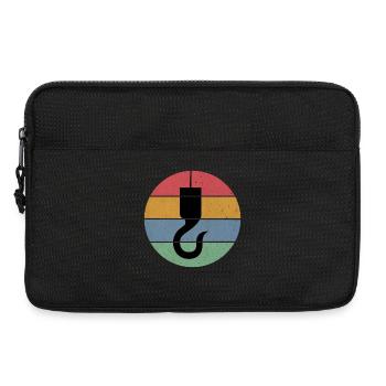 Crane hook crane operator - Laptop bag 13" - black - Front