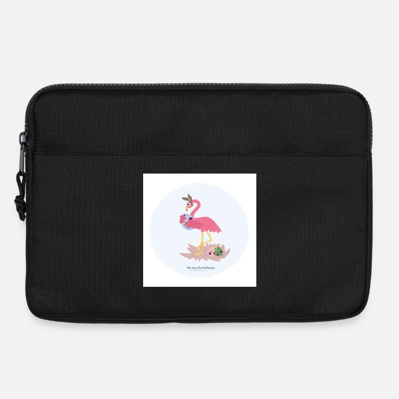 New Easter bunny - Laptop bag 13" - black
